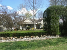 Hawkins-Russell House on Hawkins Hill in Cowan.
